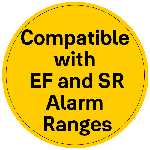 PIR Motion Detector - EF and SR Alarm Ranges