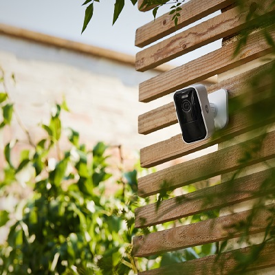 Outdoor Camera Battery-Powered Install